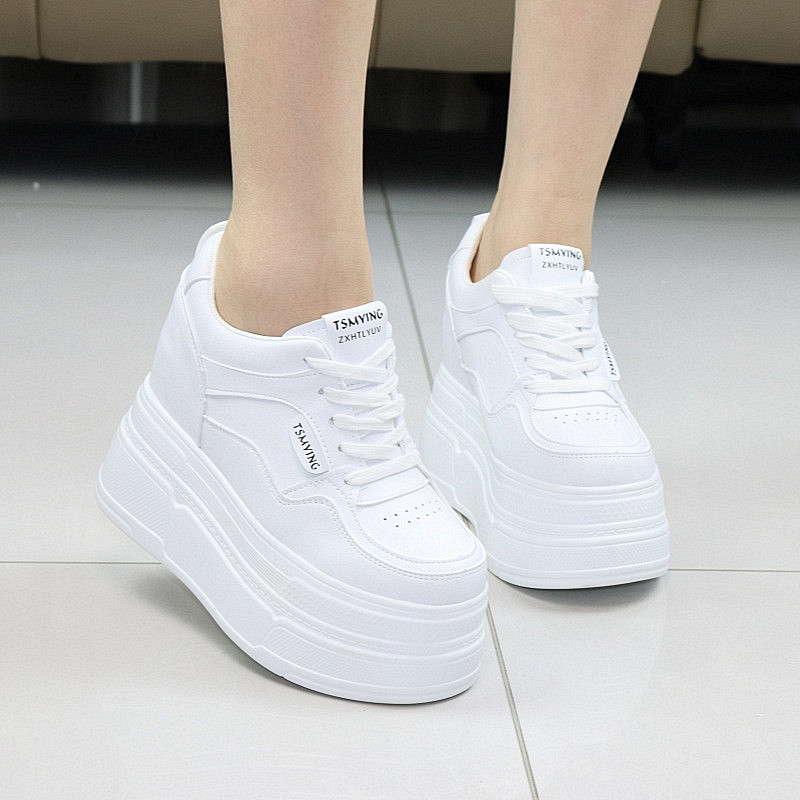 Chunky Sneaker Platform - 가을 신상 여성 청키 플랫폼 스니커즈