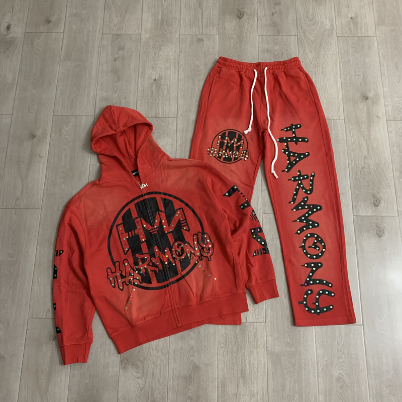 Street Fashion Brand - 패션 스트리트 패션 브랜드 HARMONY 후드티와