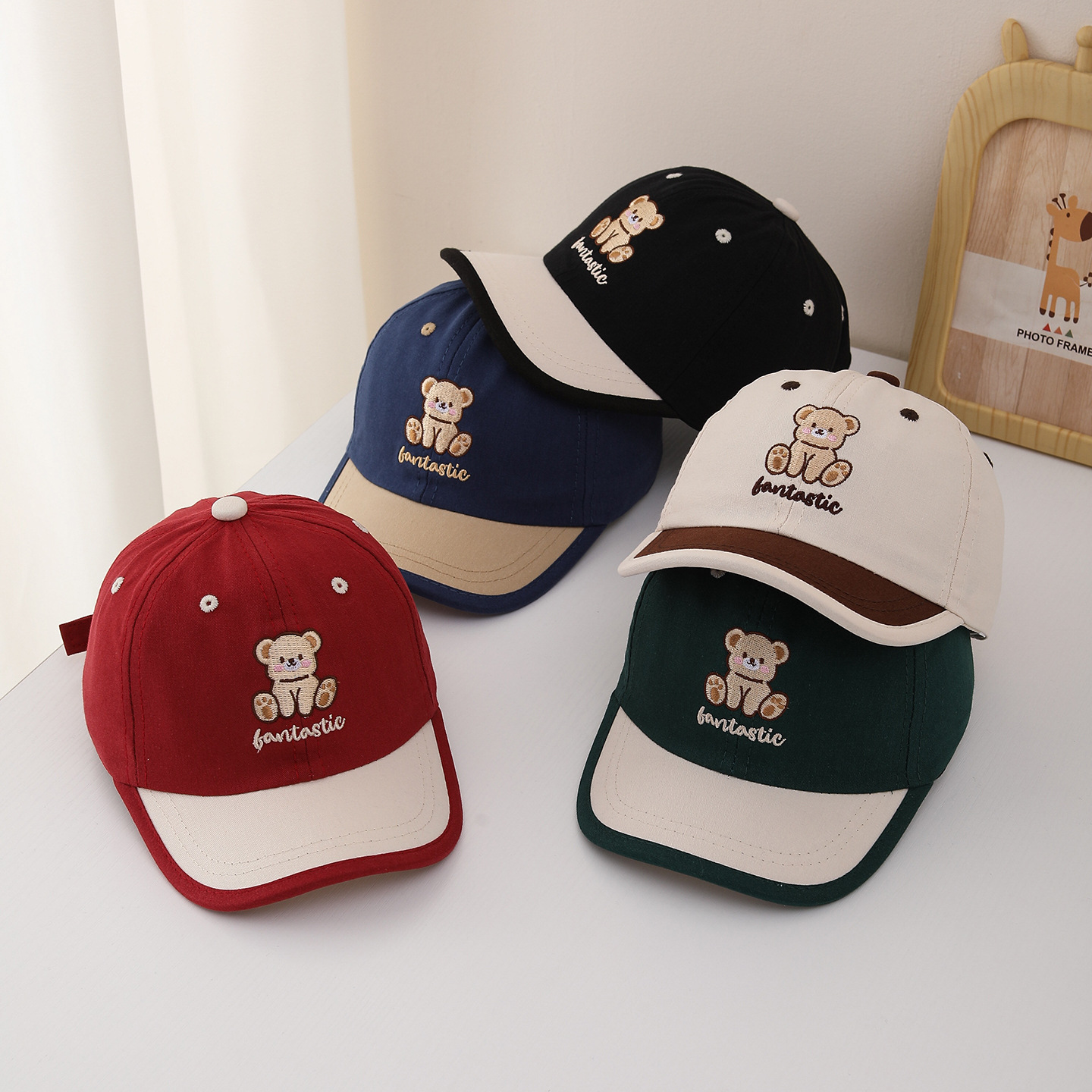 Street Fashion Hats - 어린이 야구 모자 52cm 어린이 만화