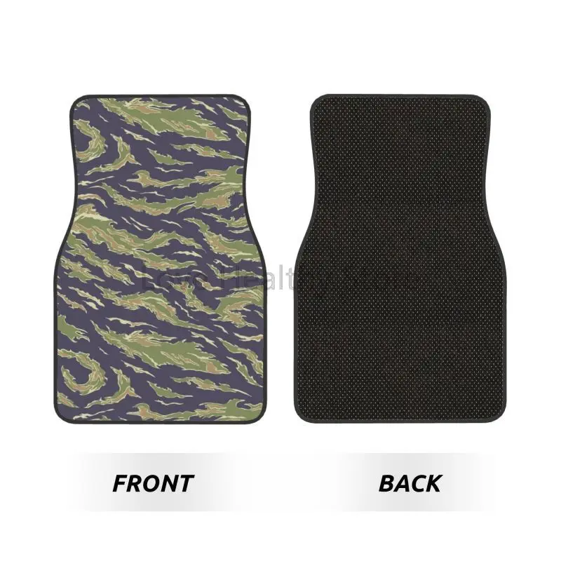 타이거 스트라이프 카모 패턴 자동차 바닥 매트 4개 세 - Camo Pattern Set 리뷰 및 가격
