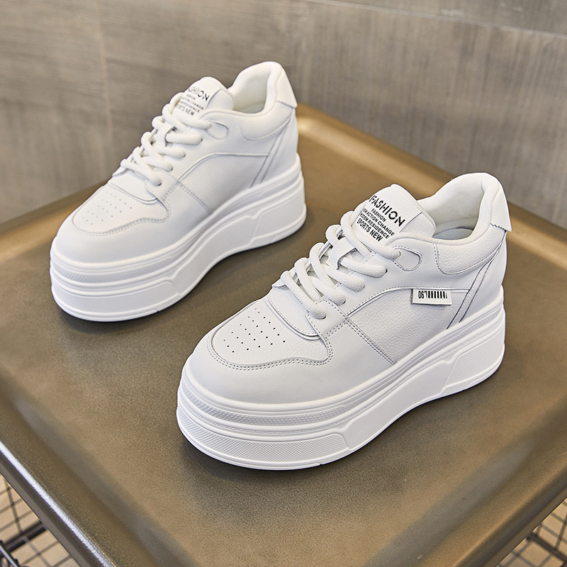 9CM 정품 가죽 새로운 브랜드 디자이너 여름 가을 플 - Chunky Sneaker Platform 리뷰 및 가격