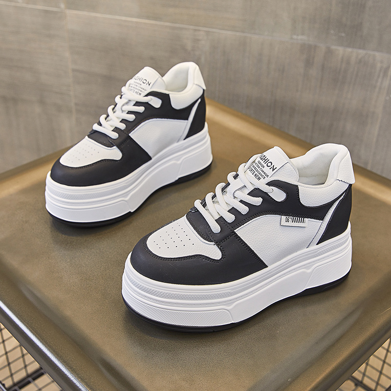9CM 정품 가죽 새로운 브랜드 디자이너 여름 가을 플 - Chunky Sneaker Platform 리뷰 및 가격