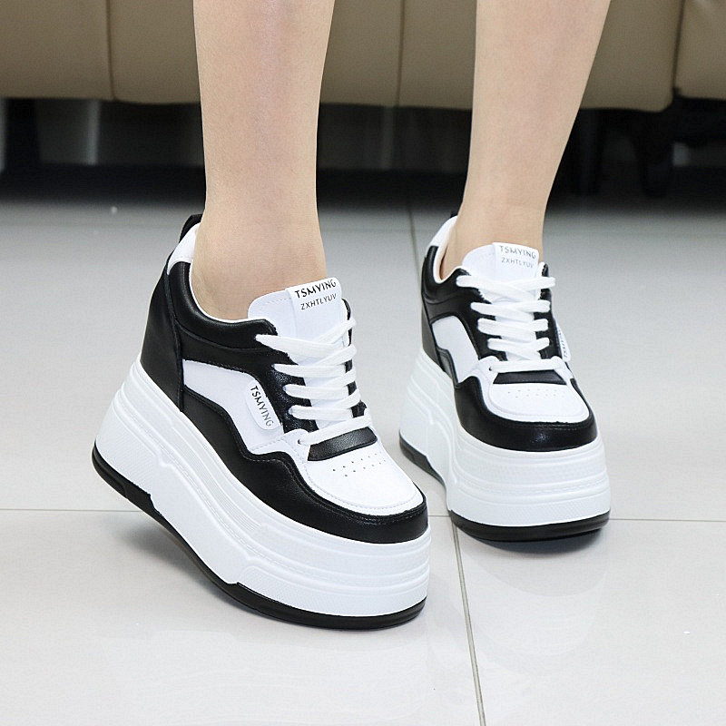 가을 신상 여성 청키 플랫폼 스니커즈 12cm 두꺼운  - Chunky Sneaker Platform 리뷰 및 가격