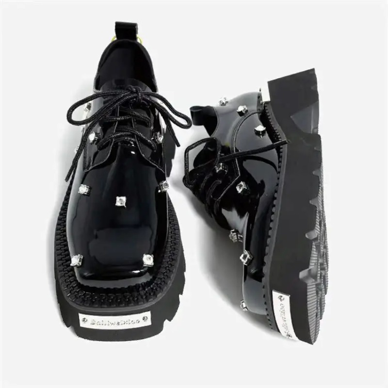 여성 로퍼 크리스탈 플랫폼 청키 메리 제인 슈즈 202 - Chunky Sneaker Platform 리뷰 및 가격
