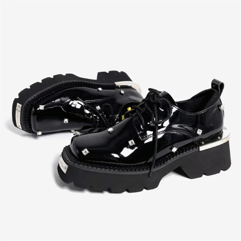 여성 로퍼 크리스탈 플랫폼 청키 메리 제인 슈즈 202 - Chunky Sneaker Platform 리뷰 및 가격