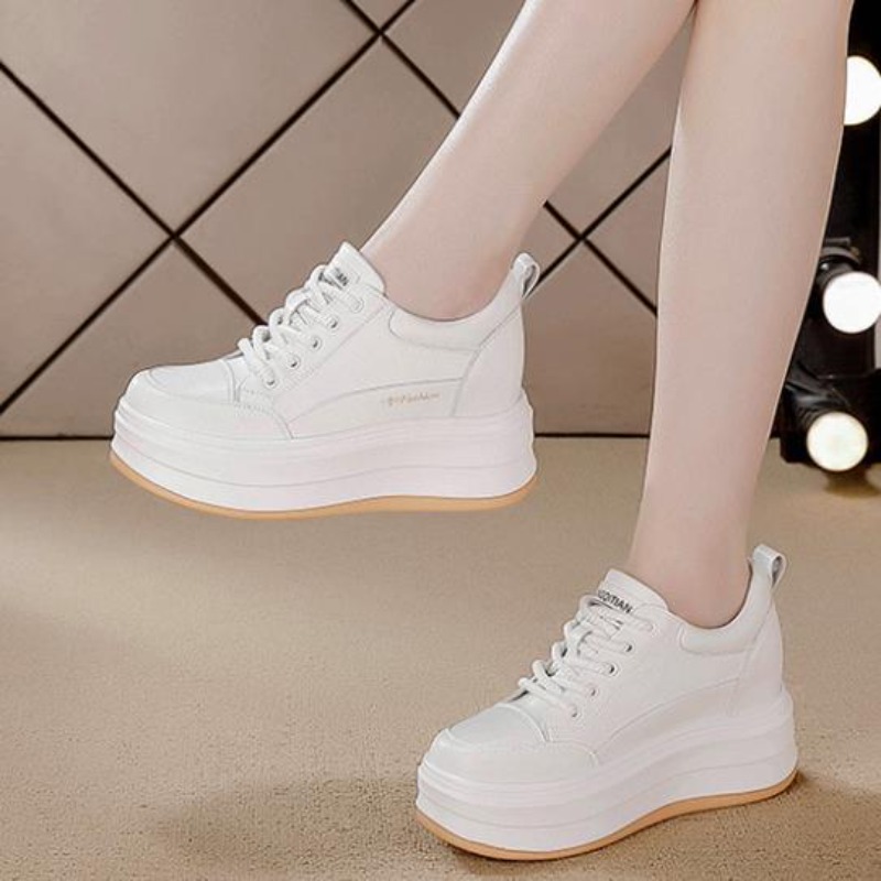 2026 여성용 8cm 플랫폼 스니커즈 캐주얼 슈즈 화 - Chunky Sneaker Platform 리뷰 및 가격