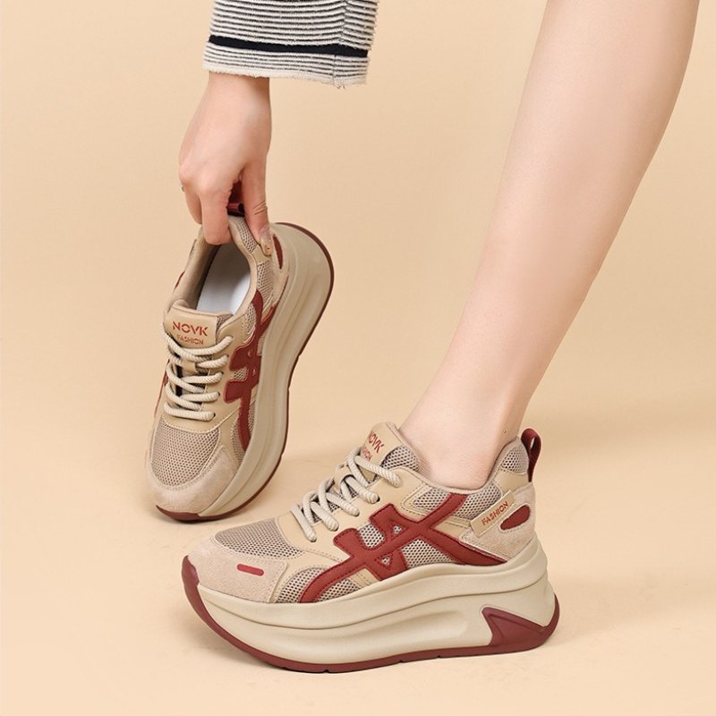 2026년 봄 신상 청키 스니커즈 여성용 두꺼운 밑창  - Chunky Sneaker Platform 리뷰 및 가격