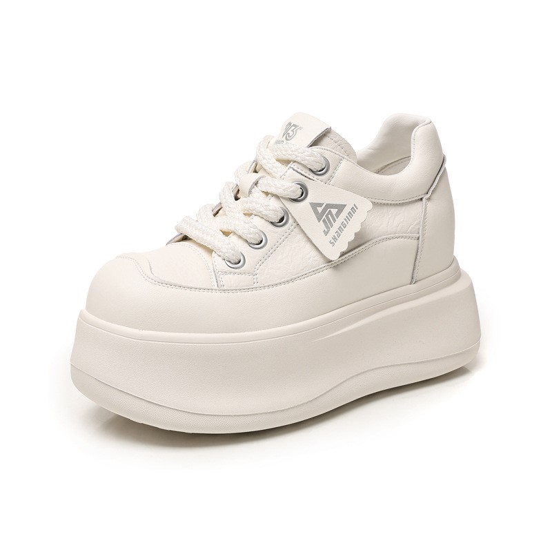 2026 여성용 8.5cm 플랫폼 스니커즈 베이지 화이 - Chunky Sneaker Platform 리뷰 및 가격