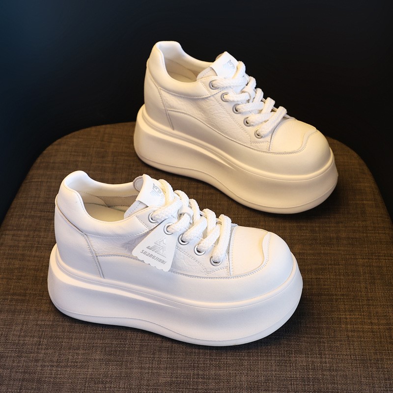 2026 여성용 8.5cm 플랫폼 스니커즈 베이지 화이 - Chunky Sneaker Platform 리뷰 및 가격