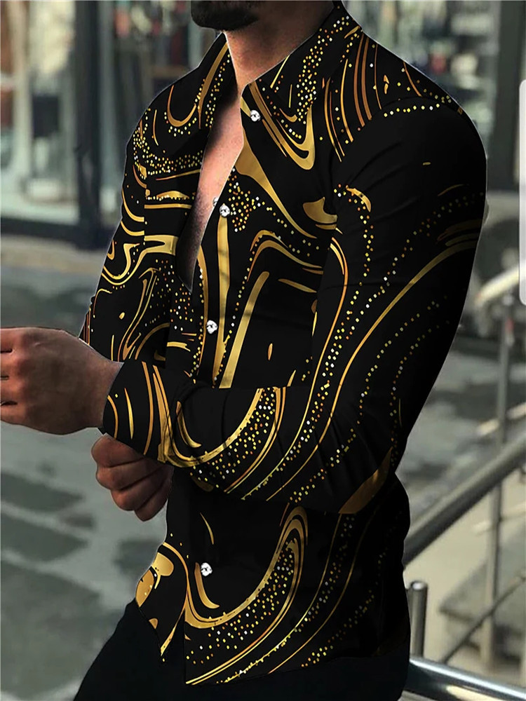 2025년 봄 남성 셔츠 패션 레트로 스트릿 텍스처 프 - Street Fashion Trends 2025 리뷰 및 가격