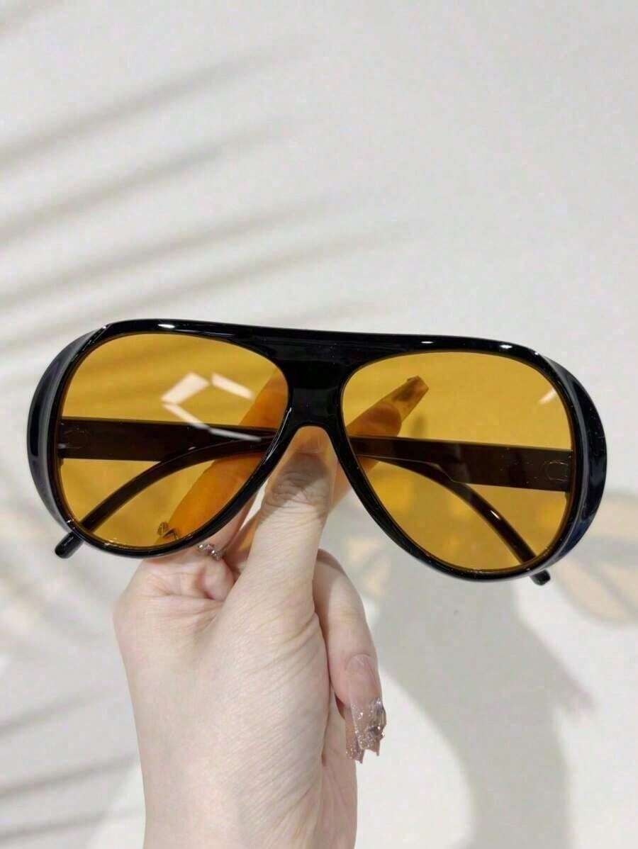 1개 브랜드 새 제품 레트로 디자인 오버사이즈 사각형  - Street Fashion Brand 리뷰 및 가격